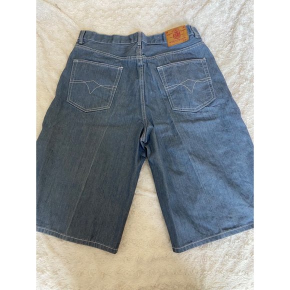 Member’s Property Men’s Blue Denim Shorts Size 40 - Picture 2 of 5